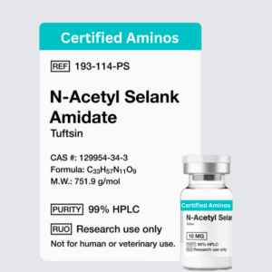 N-Acetyl Selank Amidate 10mg